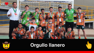 La Selección Sub-13 de Fútbol de Salón del Meta gana bronce en Cartagena