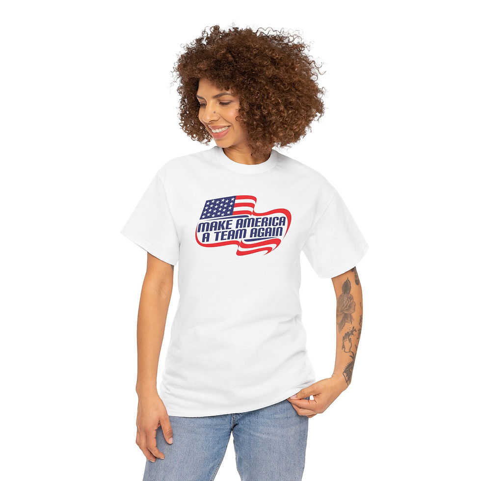 Thumbnail: "STARS AND STRIPES" Adult Unisex Heavy Cotton Tee