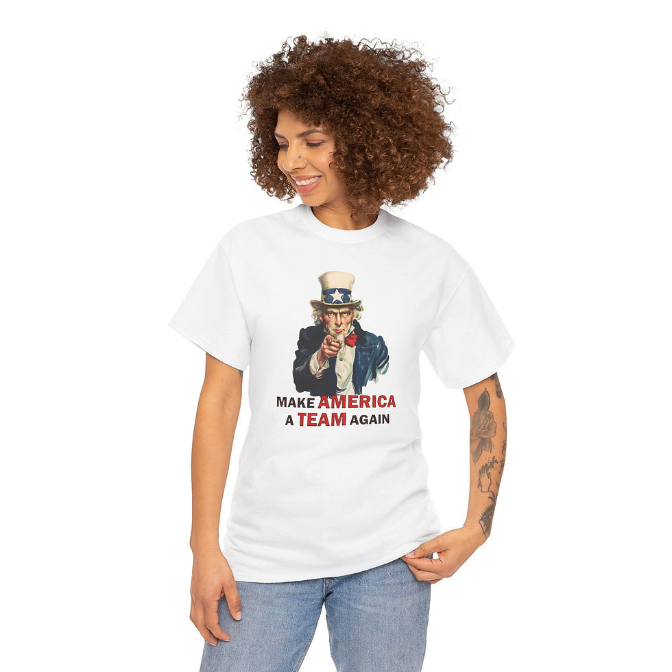 Thumbnail: "UNCLE SAM" Adult Unisex Heavy Cotton Tee
