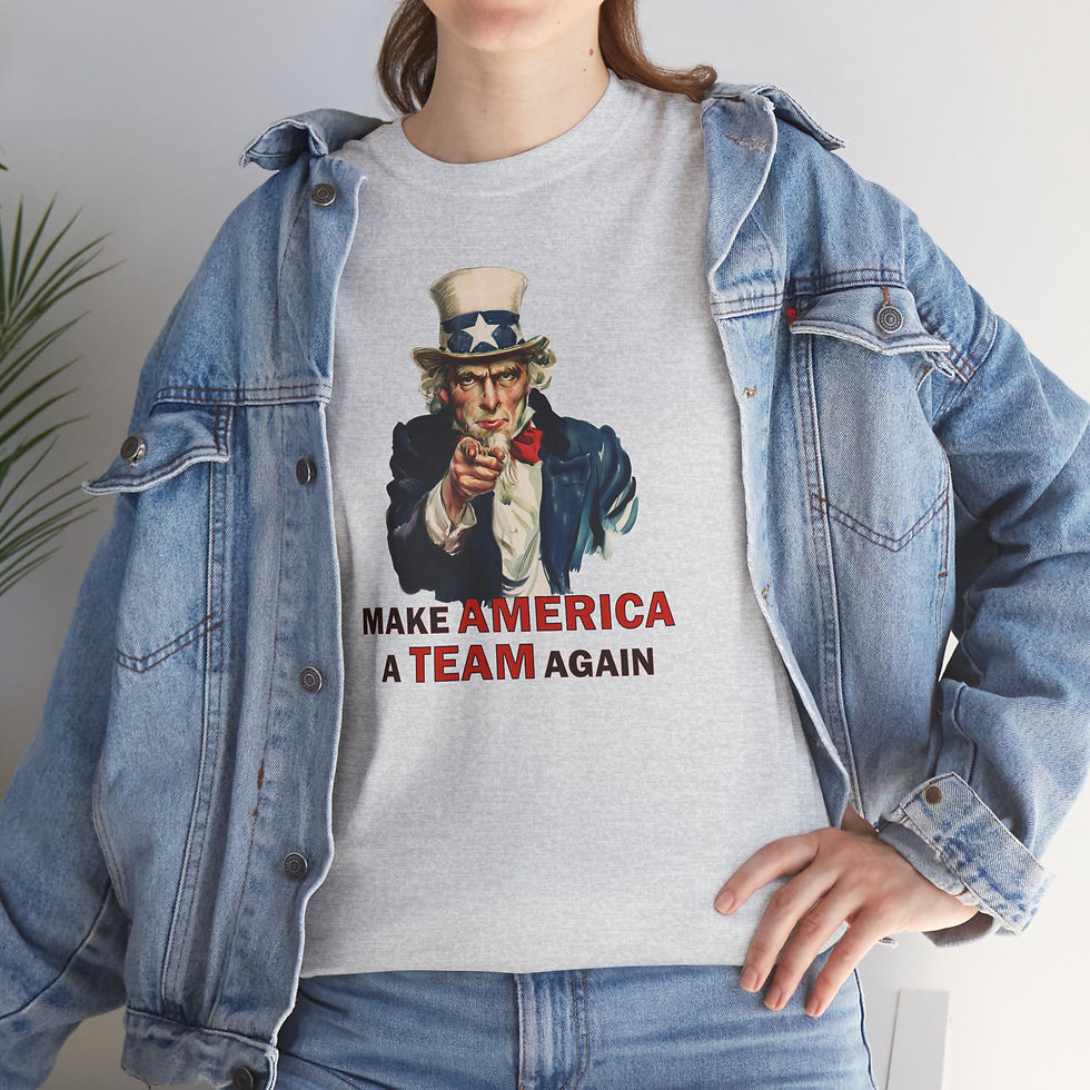 Thumbnail: "UNCLE SAM" Adult Unisex Heavy Cotton Tee