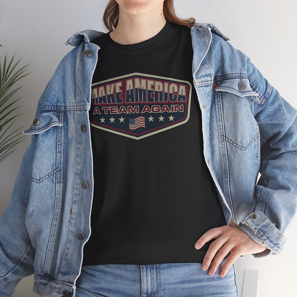 Thumbnail: "U.S.A. ROAD TRIP" Adult Unisex Heavy Cotton Tee