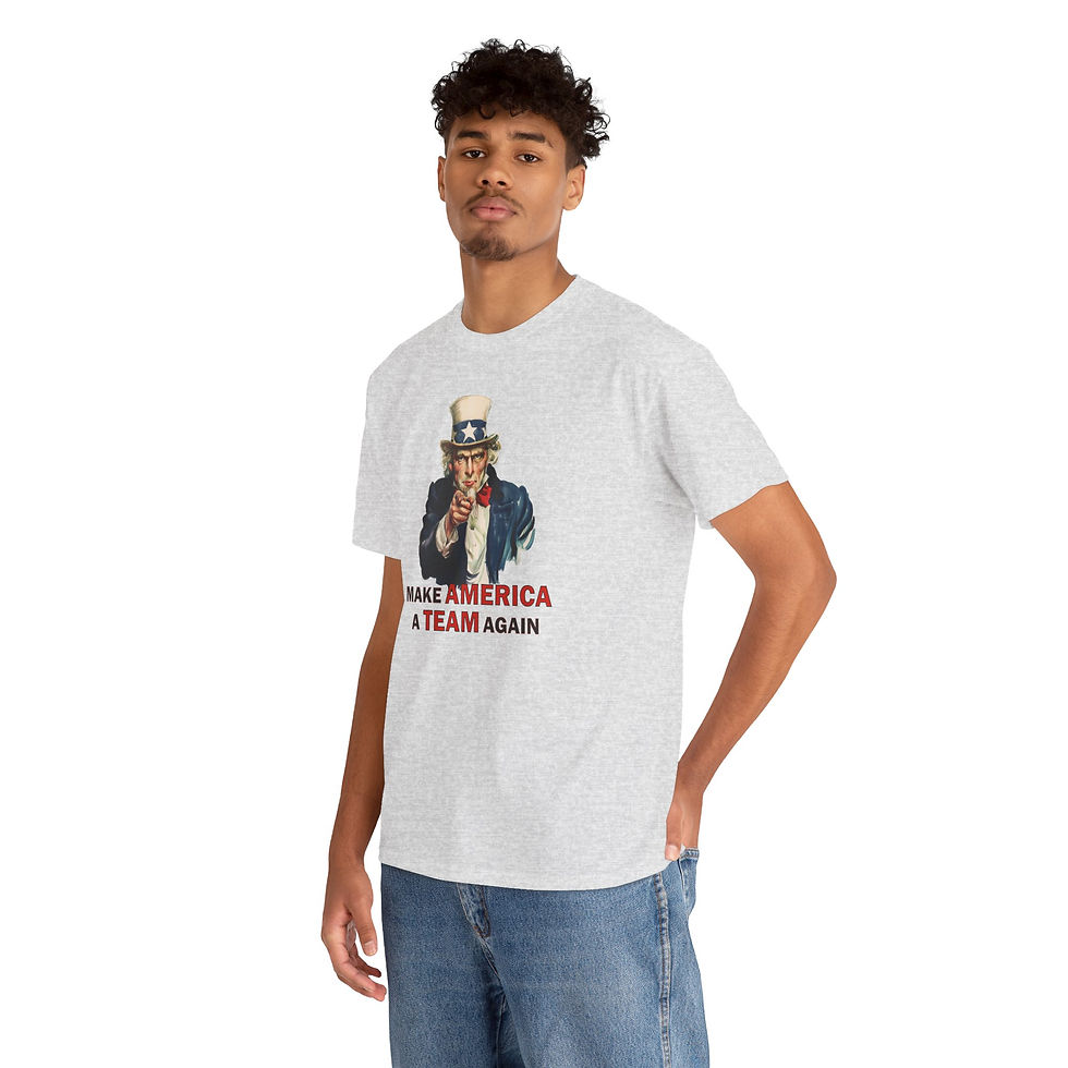 Thumbnail: "UNCLE SAM" Adult Unisex Heavy Cotton Tee