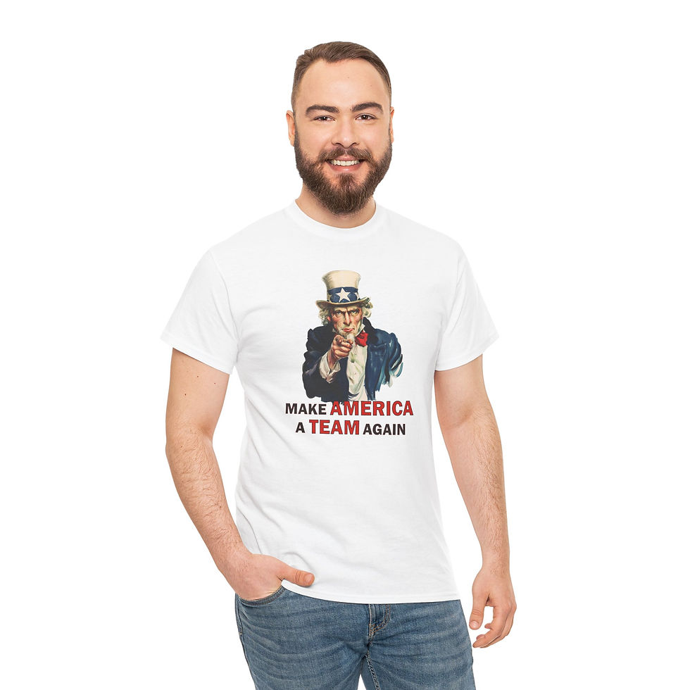 Thumbnail: "UNCLE SAM" Adult Unisex Heavy Cotton Tee