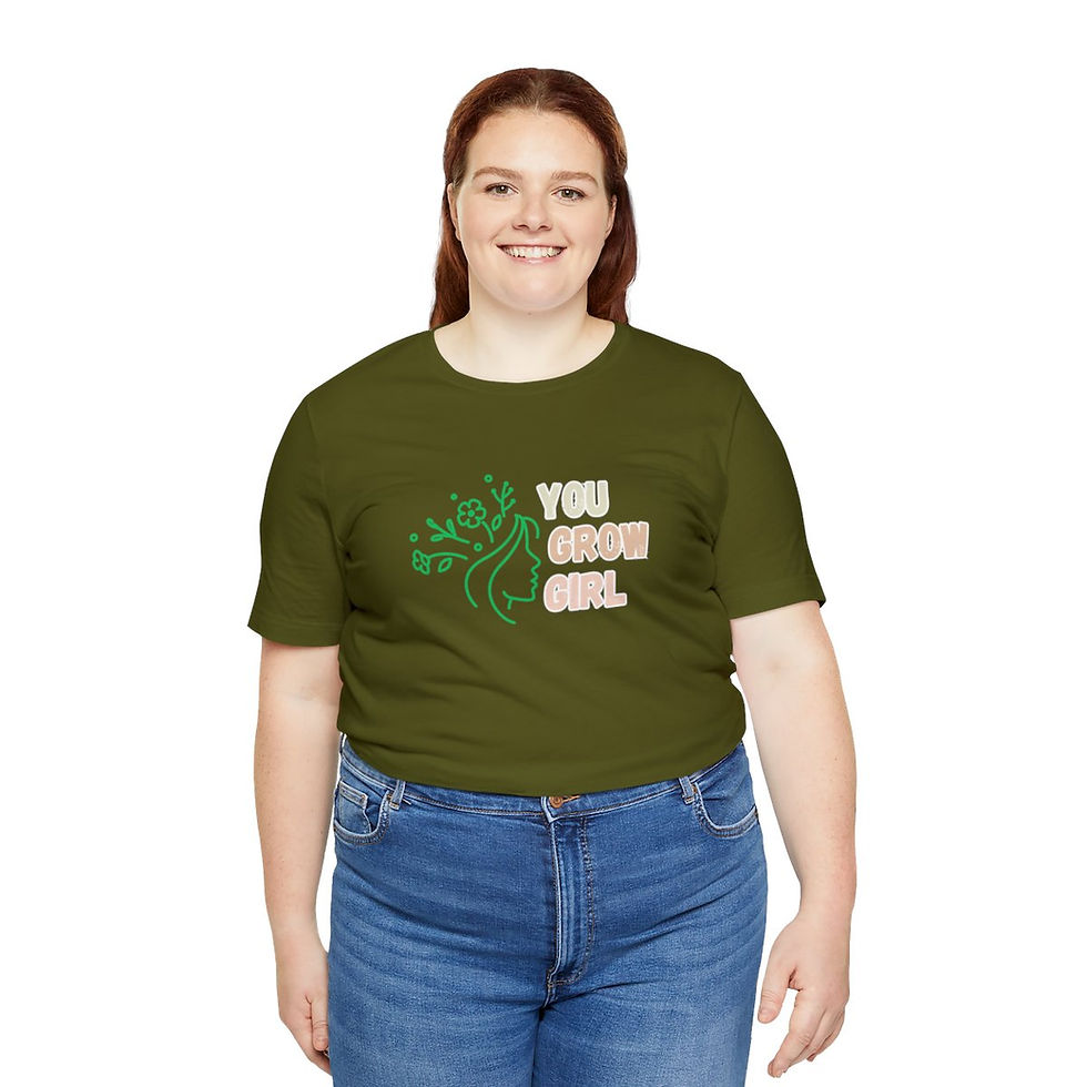 Miniatura: "You Grow Girl" (Mental Health Tee) - Jersey Short Sleeve T-shirt