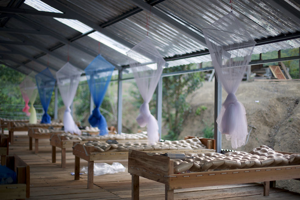 Chinachabilchoch clinic sleeping quarters
