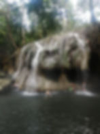 Rest day at a waterfall