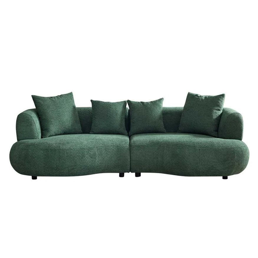 Thumbnail: Liana 3 Seater Curved Sofa Couch