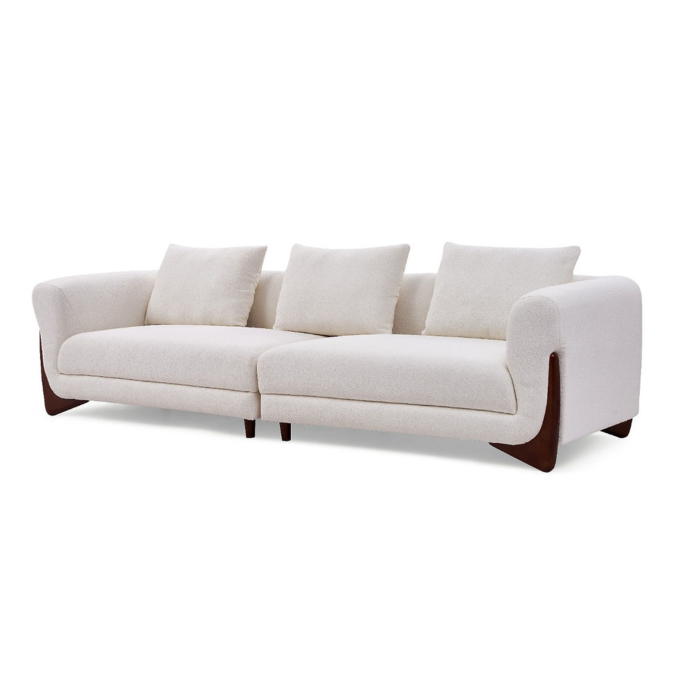 Thumbnail: Gwenyth 3 Seater Fabric Sofa