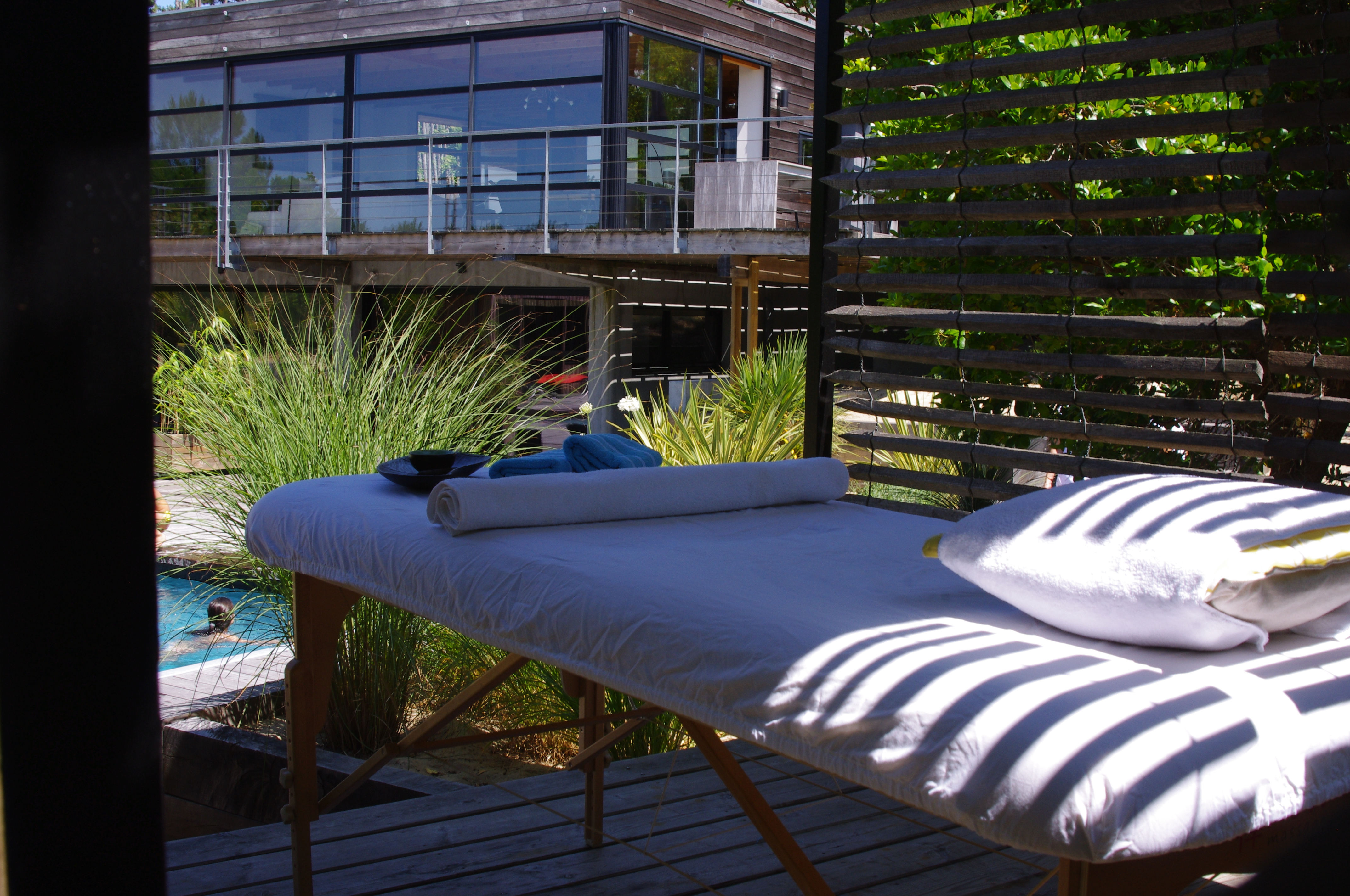Espace détente massage