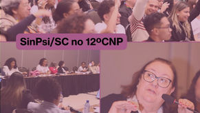 SINPSI/SC no 12º Congresso Nacional da Psicologia