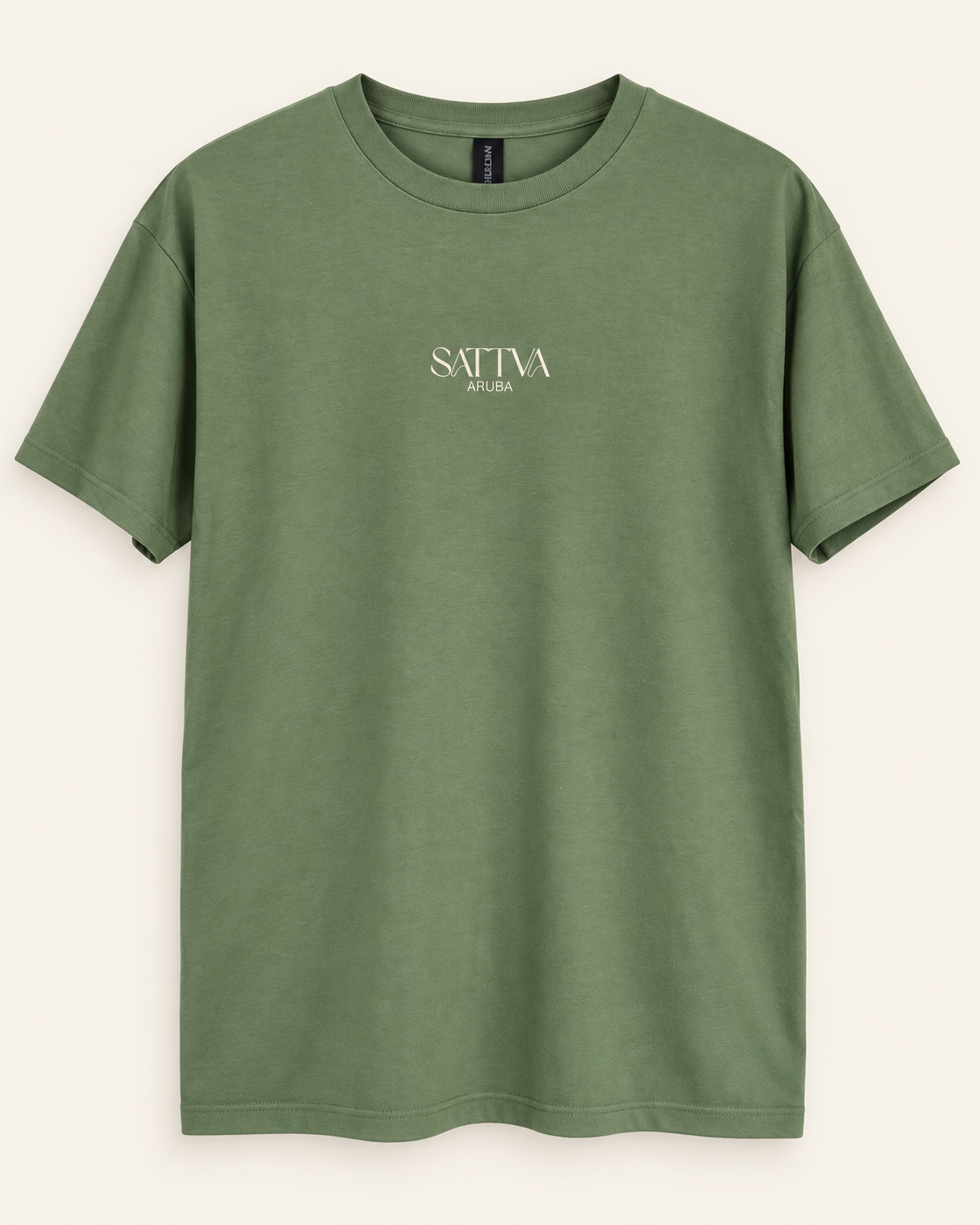 Sattva Feet in the Sand T-Shirt – Olive Green