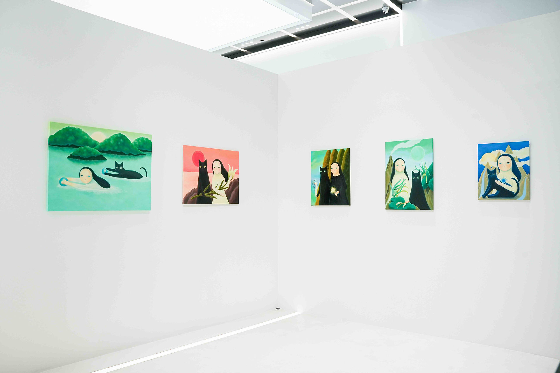 藝術家 WOORI BAI 之作品區