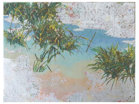 新藝潮畫廊 「 石中花 —— 鍾大富岩彩個展」