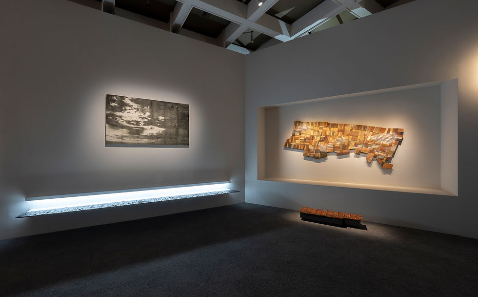 黃麗貞 靜土流深 2025 陶瓷裝置