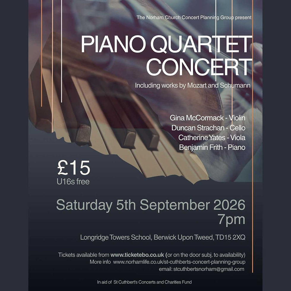 Piano Quartet Concert 2026