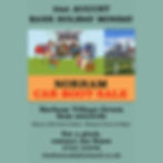 Bank Holiday Car Boot Sale & Family Fun
