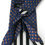 Thumbnail: Navy Floral Spot Seven Fold Tie Reverse