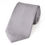 Thumbnail: Silver Smooth Seven Fold Tie Rolled