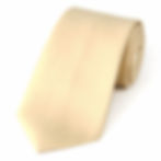 Gold Smooth Seven Fold Tie Rolled