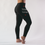 Thumbnail: Women's Yoga Pants - Black Comfortable Activewear for Fitness and Relaxation