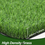 Thumbnail: 1pc Soft Artificial Grass Mat, Pet Friendly Fake Grass Turf