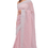 Thumbnail: Pink crushed georgette saree