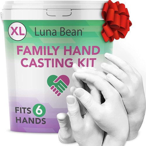 Luna Bean Hand Casting Kit Couples Plaster Hand Mold Casting Kit