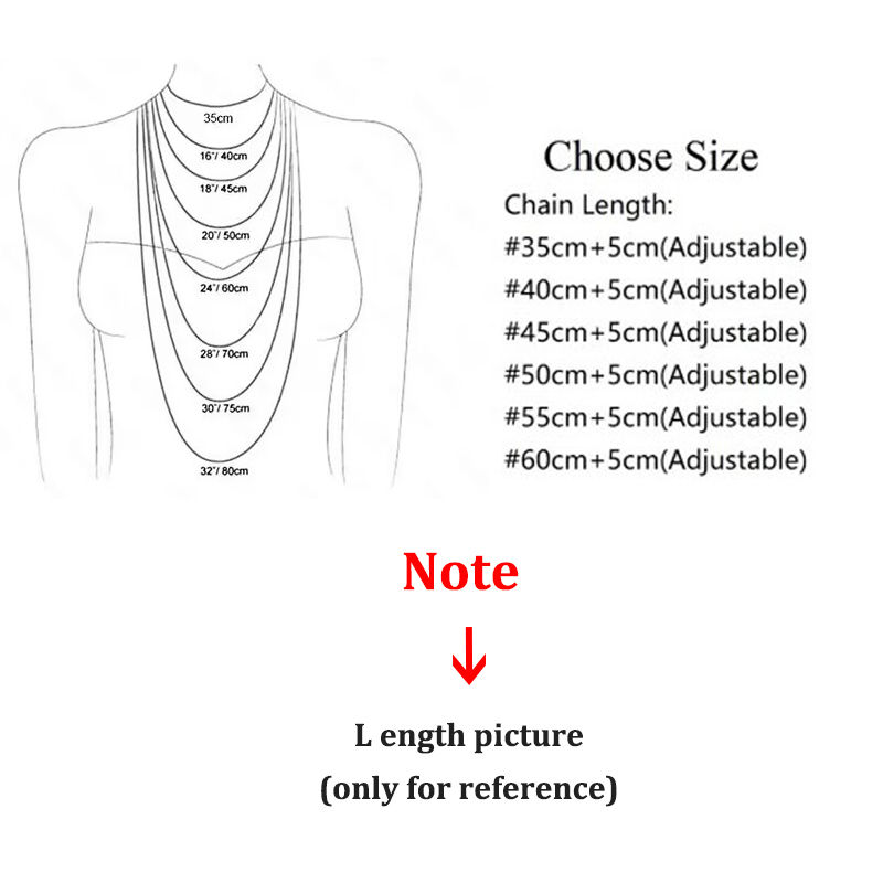 Miniatura: Personalized Multiple Names Necklace Custom Stainless Steel 6 Nameplates Pendant