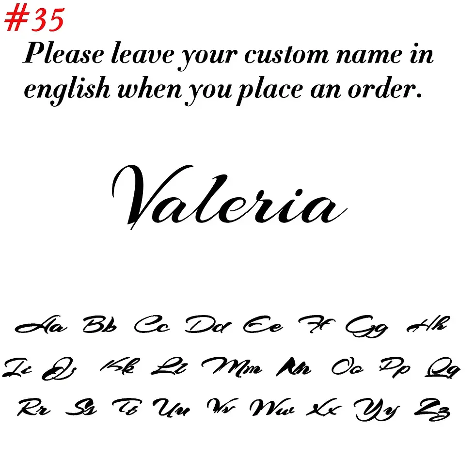 Miniatura: custom name necklace for Women Personalized Nameplate pendant Stainless Steel Go