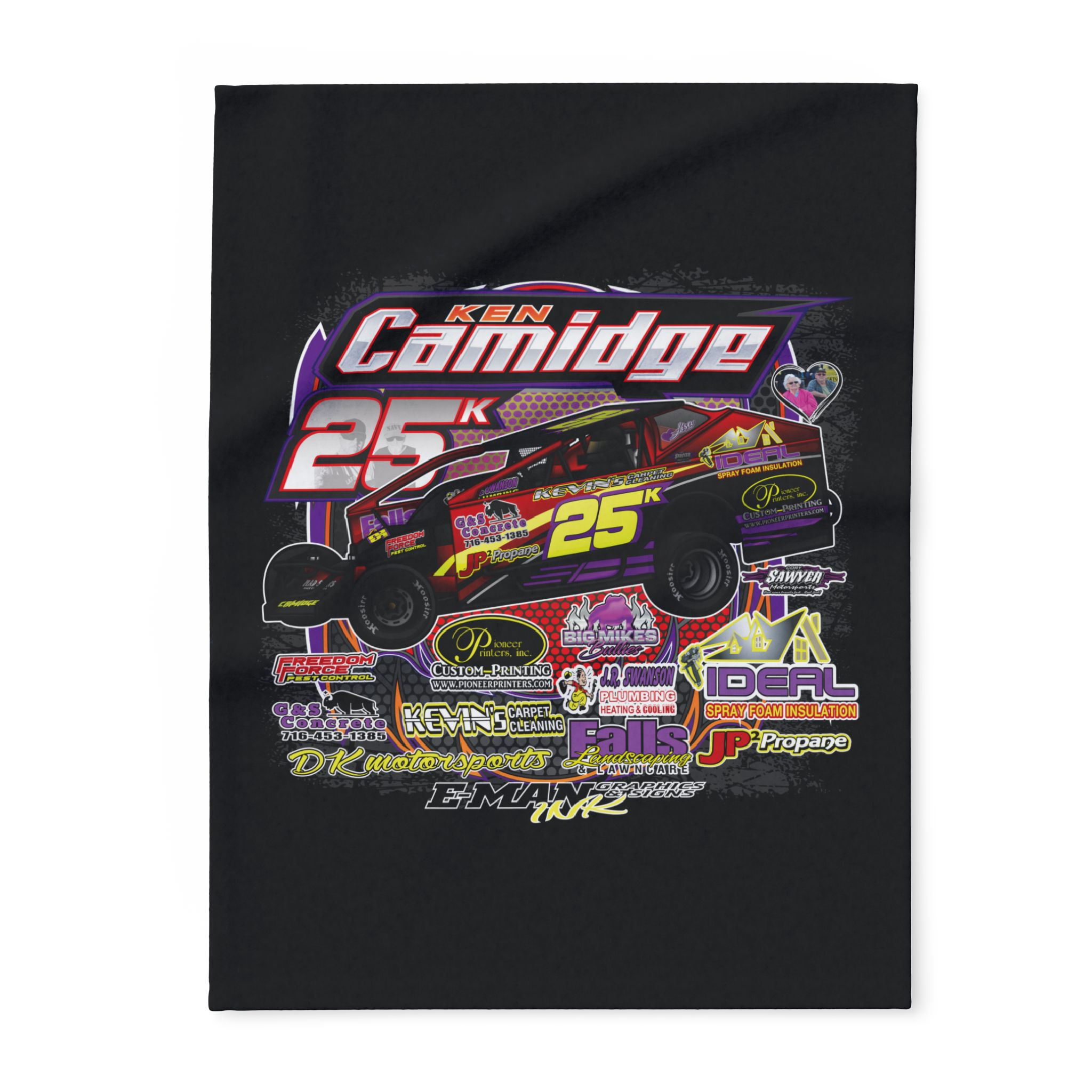 Ken Camidge Fleece Blanket