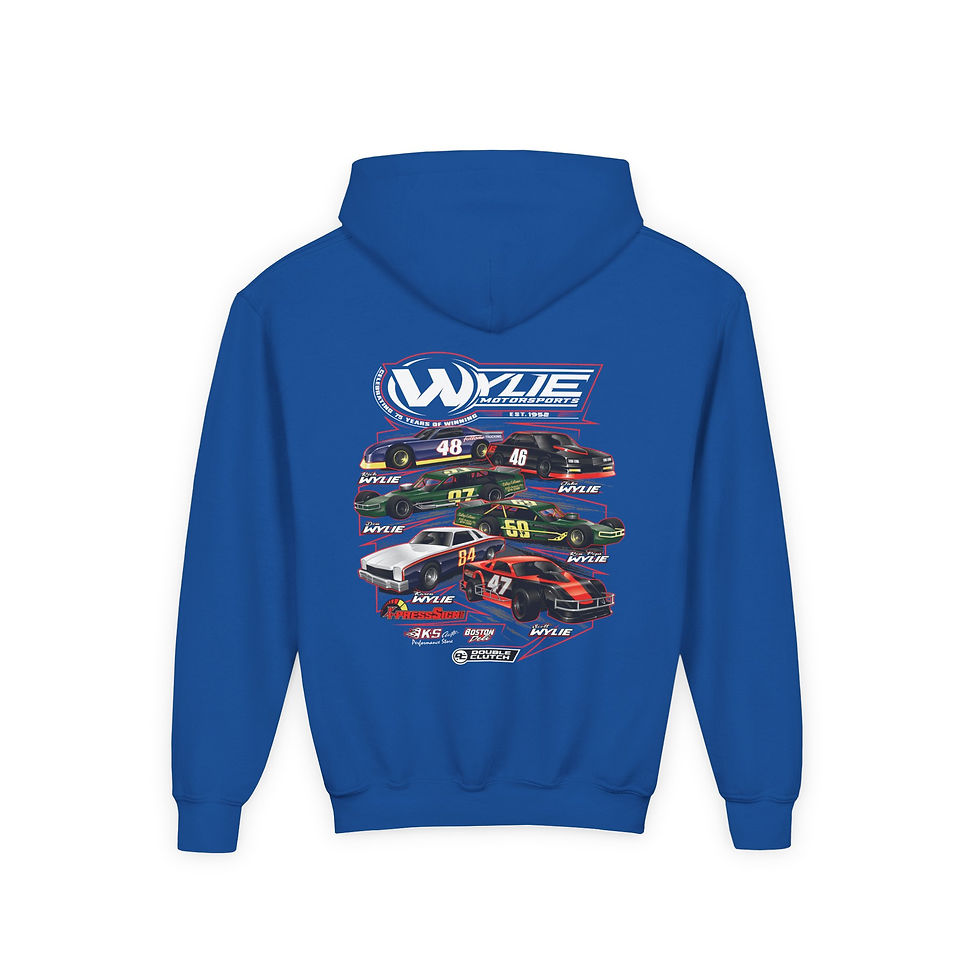 Thumbnail: Wylie Racing Youth Hoodie
