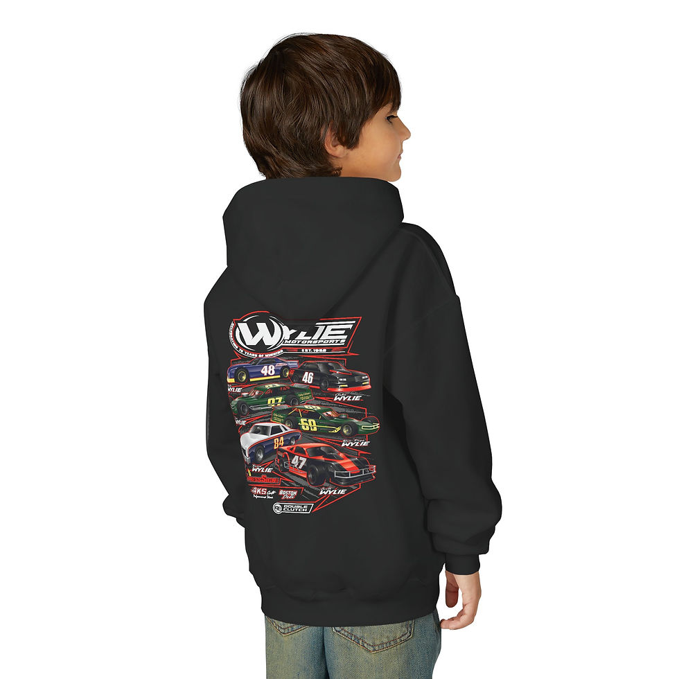 Thumbnail: Wylie Racing Youth Hoodie