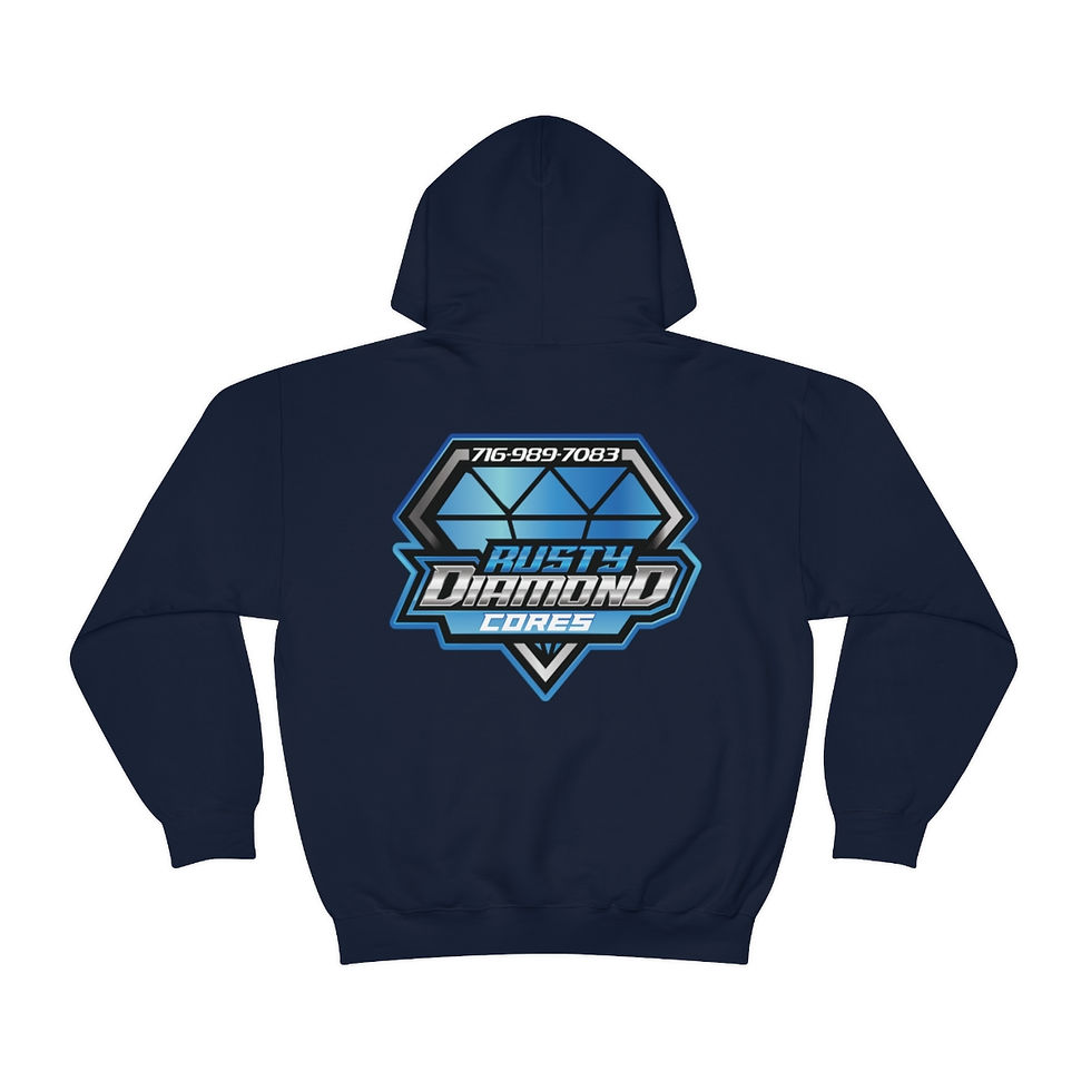 Rusty Diamond Cores Adult Hoodie