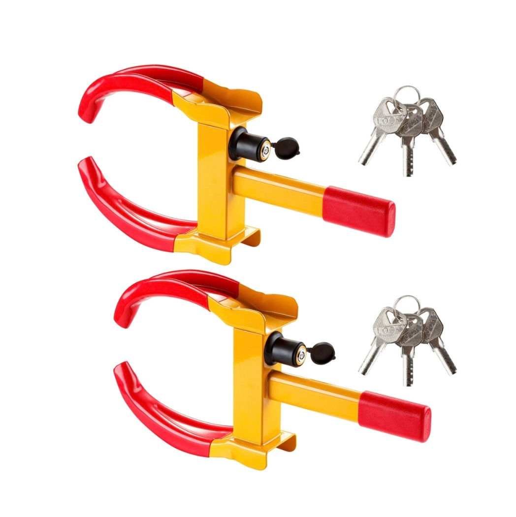Hero image 0 of CARTMAN 2 Packs Adjustable Security Anti-theft Tyre Lock, Multi