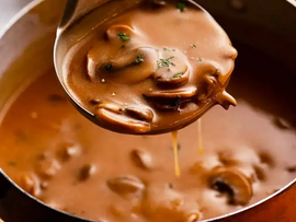 "Have You Uncovered the Secret to a Perfect Mushroom Gravy?"
