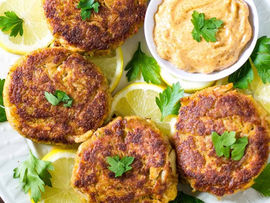 "The Secret to a Stunning 'Crab' Cake Minus the Crab? Enter: Lion's Mane Mushroom!"