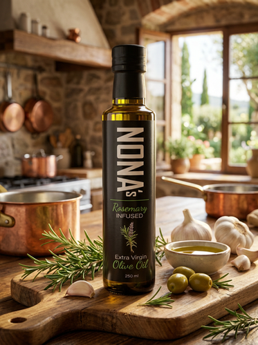 NONA's EVOO | Rosemary Infused | Ultra Premium Extra Virgin Olive