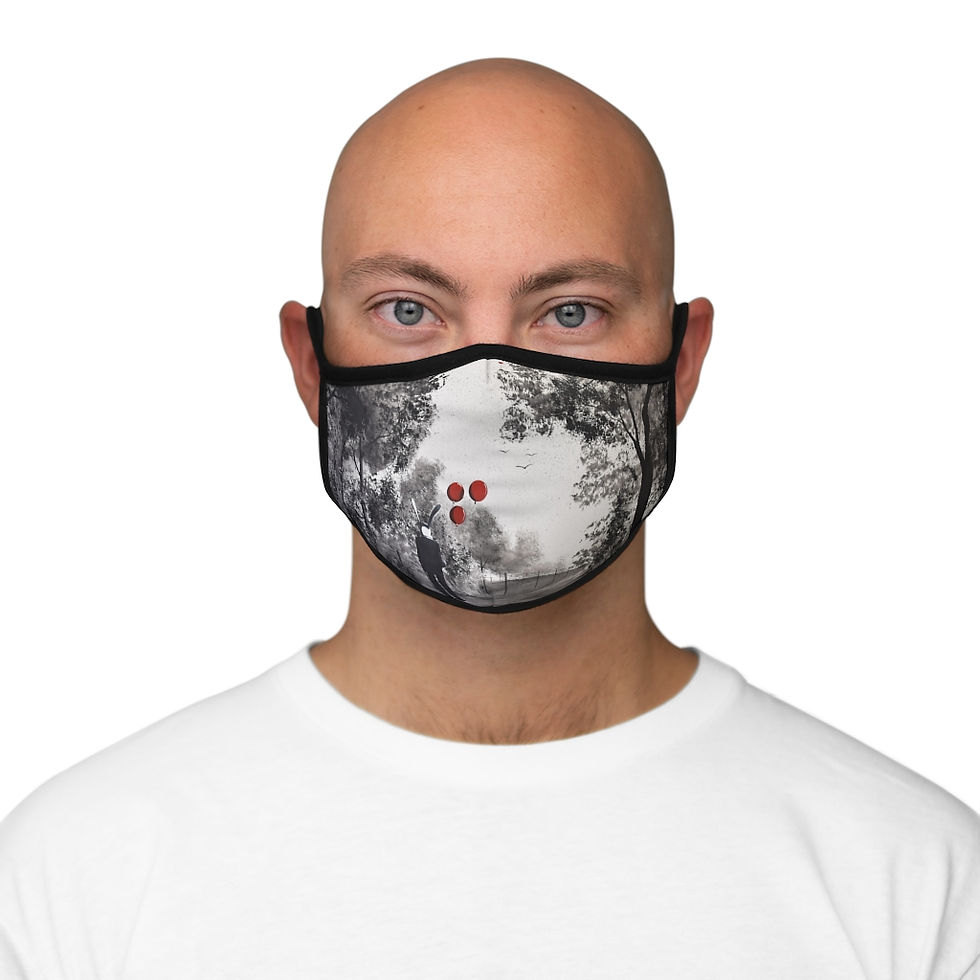 Thumbnail: Black and White Face Mask