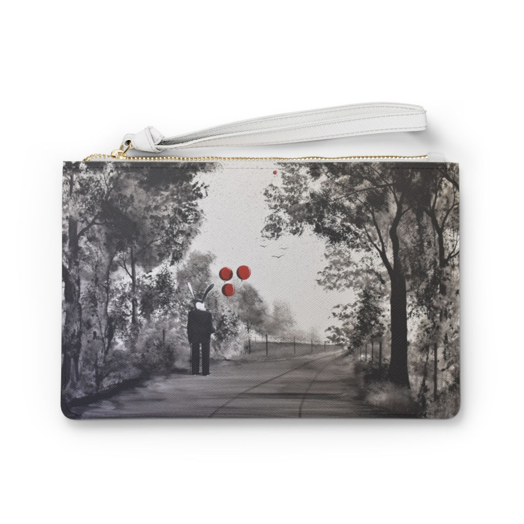 The Stroll Series: Black and White Clutch Bag