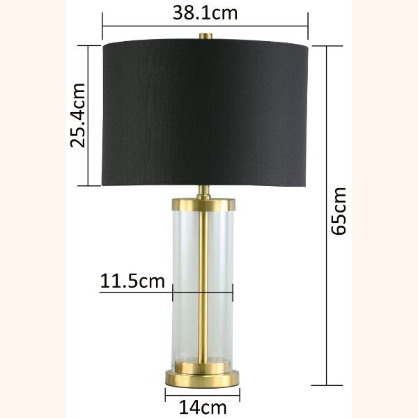 Thumbnail: LLT Empire Black Table Lamp