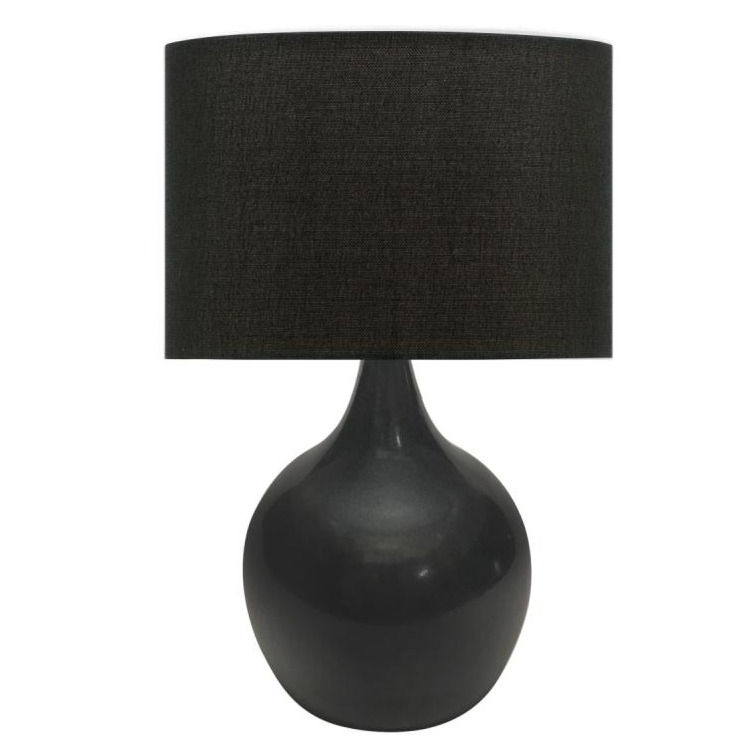 LLT Coco Touch Charcoal Table Lamp