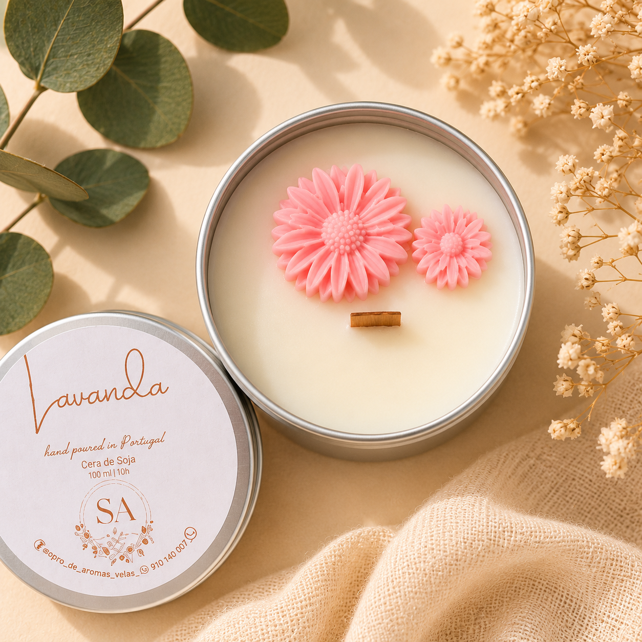 Vela Aromática "Coleção Harmonia"