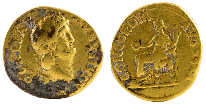 Gold,- Silber- und Bronzemünzen