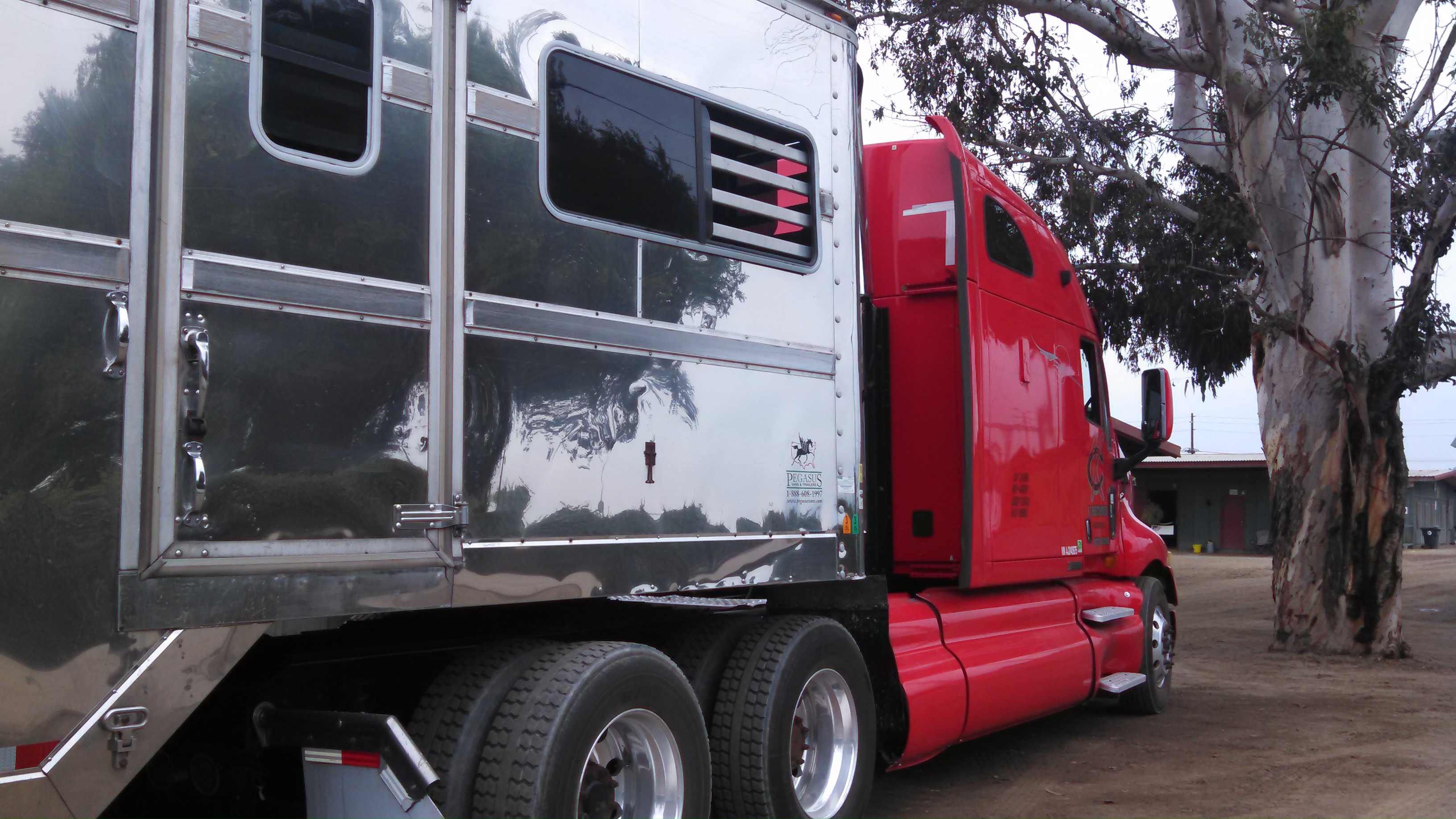 Last truck out of Pomona, Ca
