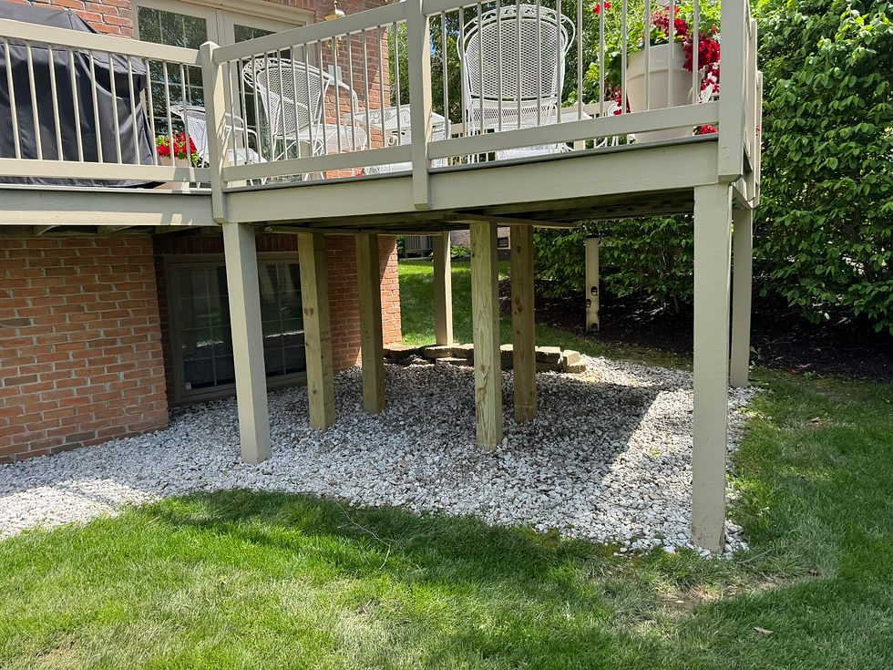 Elevated Deck Repair