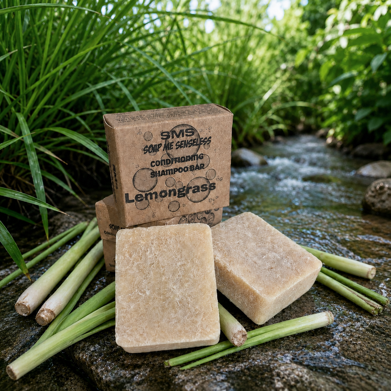Lemongrass Solid Conditioning Shampoo Bar