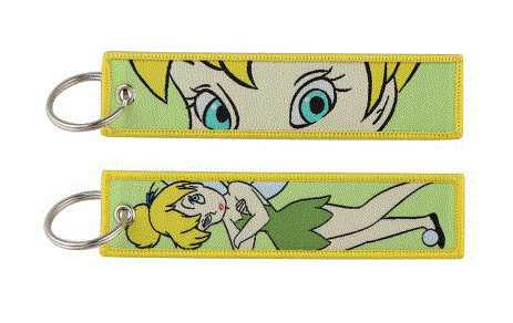 Tinkerbell Keyring Key Tag