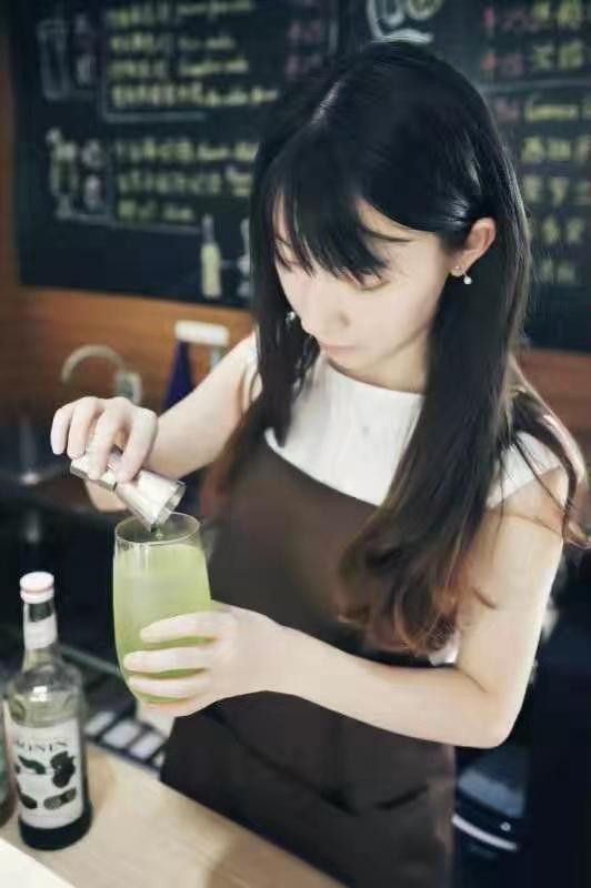My life after school - making soft drinks in a café