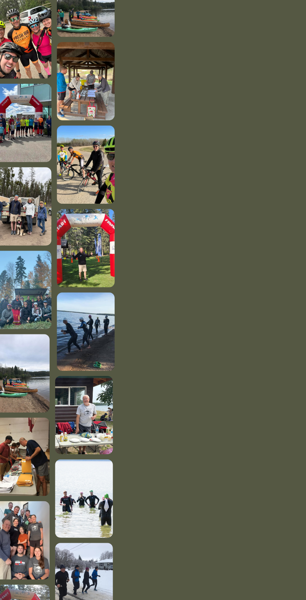 Dark Green Aesthetic Photo Collage Phone Wallpaper.png