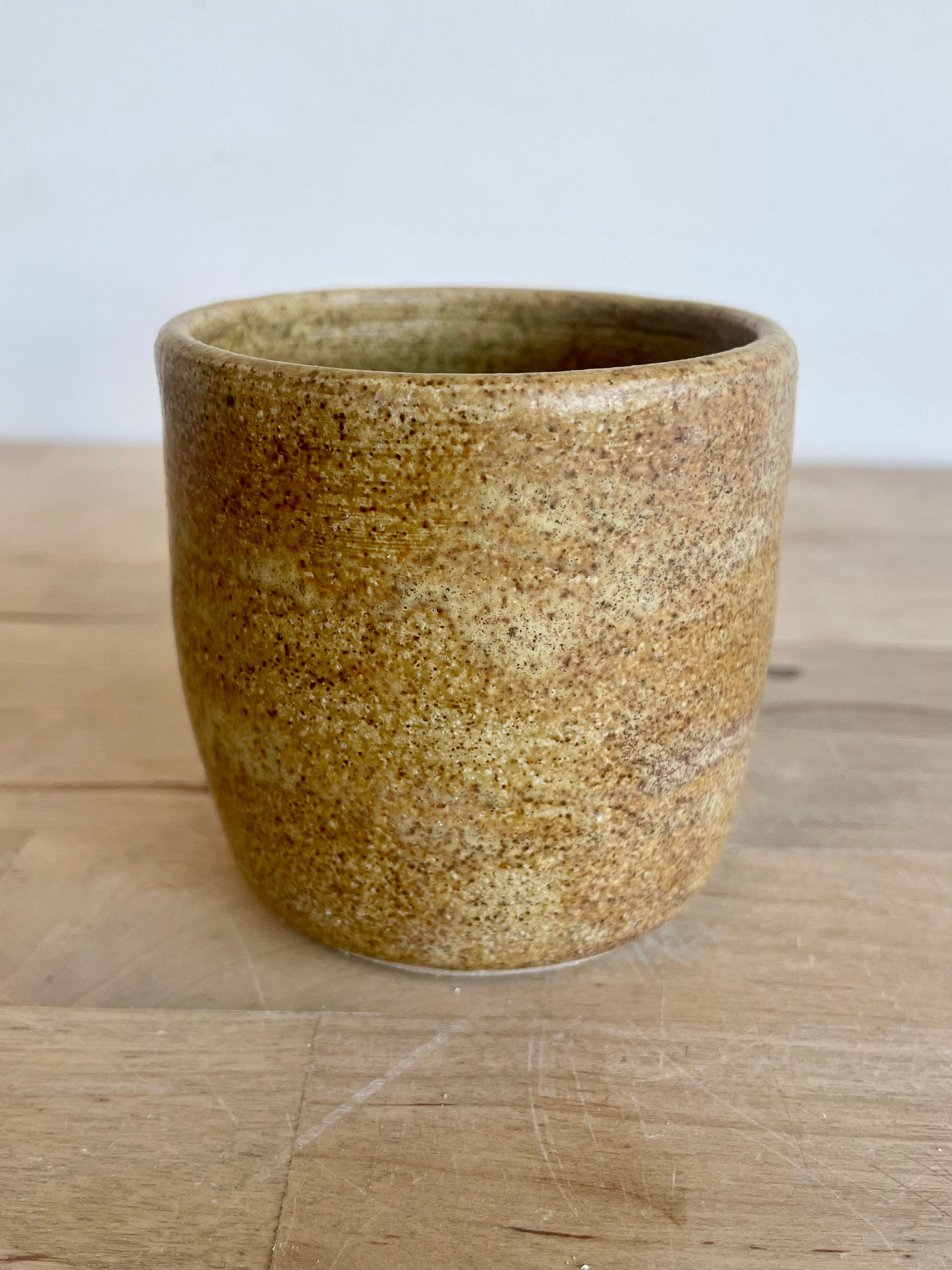 Medium Sand Dune wheel thrown cup